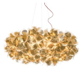 Wileka lampa wisząca Clizia Mama Non Mama Gold Slamp