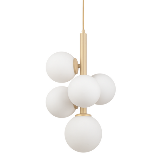 Perla 5 zwis złoty beż 33607