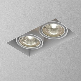 Oprawa wpuszczana bezramkowa SQUARES 50x2 trimless 230V AQFORM