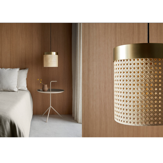 Lampa wisząca PTAN C1154/NEG/NATURAL Aromas 