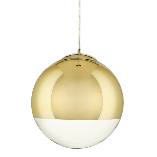 FLASH M lampa wisząca  złota 30 cm 