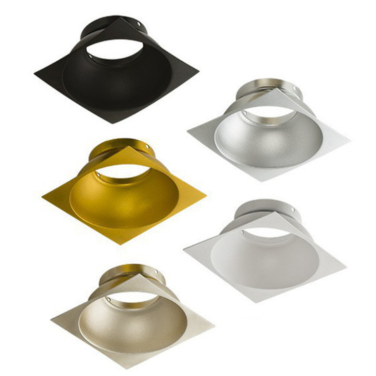 Plafon Hugo biały / szampański Azzardo