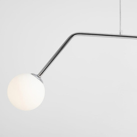 Lampa wisząca Pure 1064H4 chrom