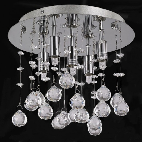 Lampa wisząca MOONLIGHT PL5 CROMO 094649 IDEAL LUX