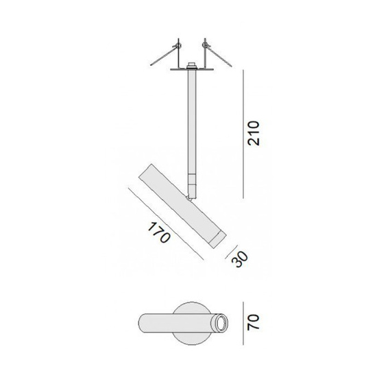 Oprawa do zabudowy HOLD RD1 Zaho Lighting
