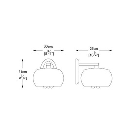 Kinkiet dekoracyjny Crystal  ZUMA LINE 