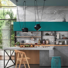 Lampa wisząca AIM Small czarna F0095030 Flos