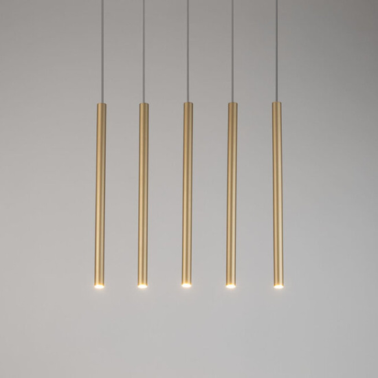 Sopel 5 prosty złoty 33617