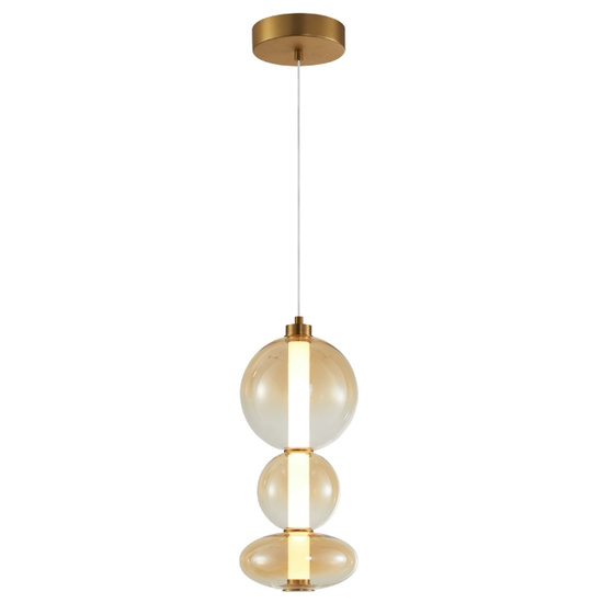 Lampa wisząca Sonte PND-24352V-24W-AB-AMB Italux