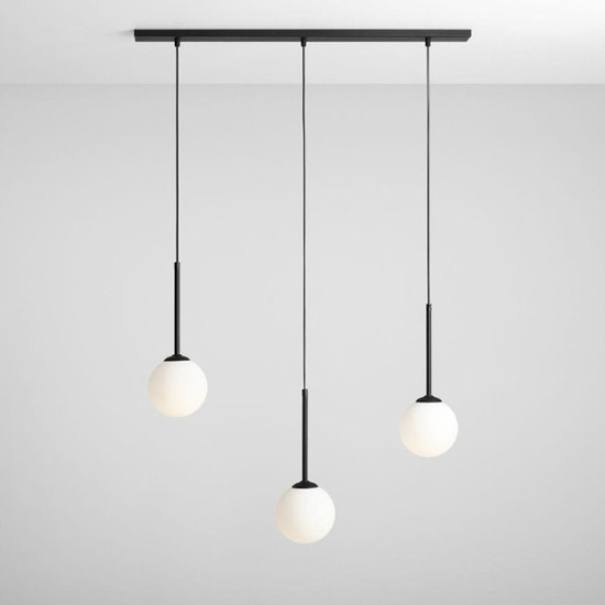 Lampa wisząca Bosso 3 1087E_1 czarna