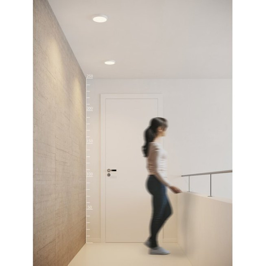 Wpust do łazienki IP44 LED SLIM 4000K ROUND Azzardo