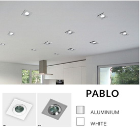 Wpust sufitowy PABLO Aluminium IP54 Azzardo