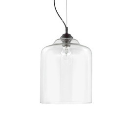 LAMPA WISZĄCA BISTRO SP1 SQUARE TRANSPARENTNA 112305 IDEAL LUX