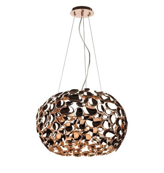 Lampa wisząca Carera Gold OPEN DESIGN HIGHLIGHTS