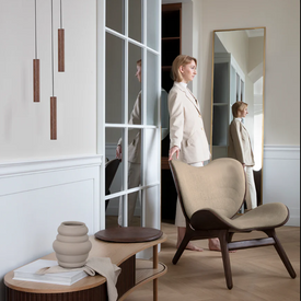 Lampa wisząca Chimes Cluster 3 ciemny dąb UMAGE