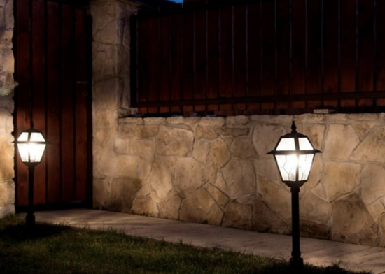 Słupek ogrodowy WITRAŻ K 5002/1/N SU-MA