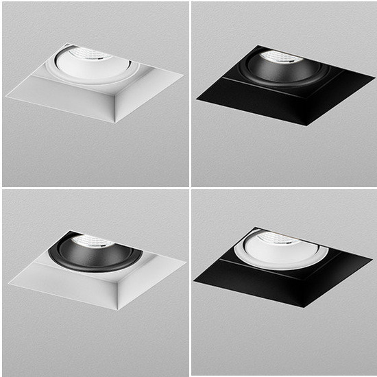 SQUARES next 50x1 LED trimless wpuszczany AQform