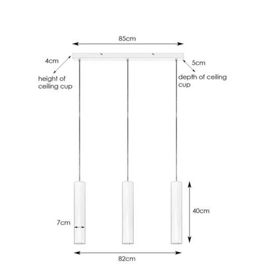 Lampa wisząca RUBEN Markslöjd 107882