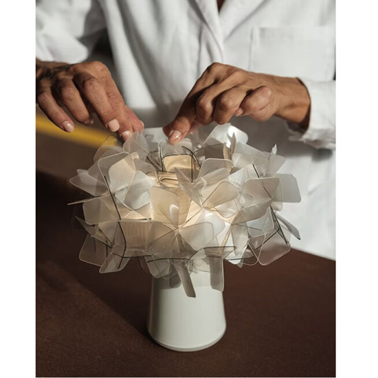 Lampa stołowa CLIZIA TABLE FUMÉ SLAMP