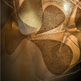 Plafon CLIZIA MAMA GOLD SLAMP