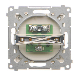 Gniazdo antenowe TV pojedyncze końcowe Simon 55