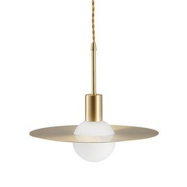 Lampa wisząca JUPITER złota 30 cm