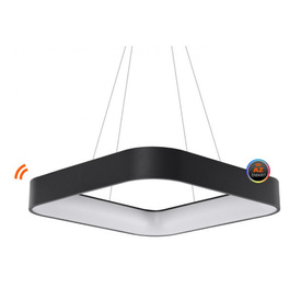 Lampa wisząca Solvent S Black 110 cm Azzardo Smart WiFi