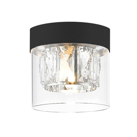 Plafon Gem czarny ZUMA LINE C0389-01A-P7AC