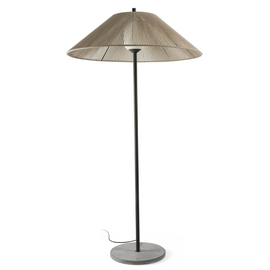 Zewnętrzna lampa stojąca SAIGON szara/beżowa 2M FARO 71569-10