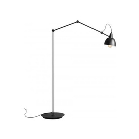 Lampa podłogowa Aida 842A czarna ALDEX