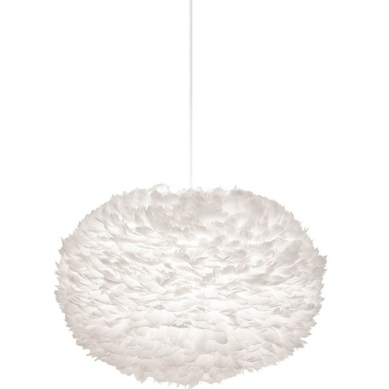 Lampa wisząca Eos VITA 02010, 04005 z białym zawiesiem UMAGE
