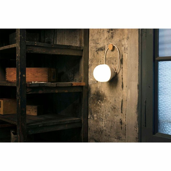 Biała lampka przenośna lampka TAKE AWAY LED 01015 Faro