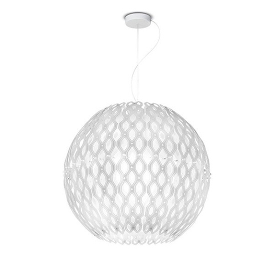 Lampa wisząca Charlotte Globe biała Slamp