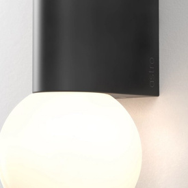 KINKIET Ortona IP44 Twin Matowoczarny