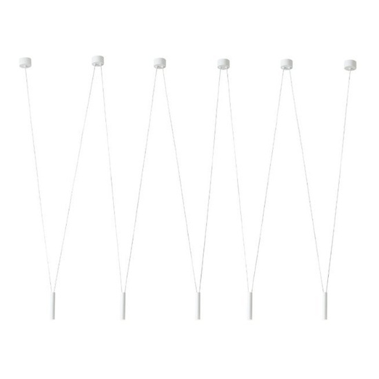 Nowoczesna lampa wisząca VIVA V BIANCO OPEN DESIGN HIGHLIGHTS