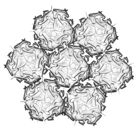 Lampa wisząca Veli 7 Opal Slamp - do wyczerpania zapasów