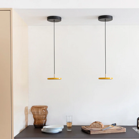 Lampa wisząca Asteria mikro żółty UMAGE