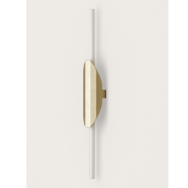 LAMPA ŚCIENNA XAGO A1262 starzone złoto Aromas