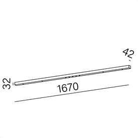MIXLINE INV LED natynkowa listwa oświetleniowa AQform