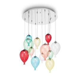 Lampa wisząca CLOWN Balony SP12 COLOR 100951 IDEAL LUX