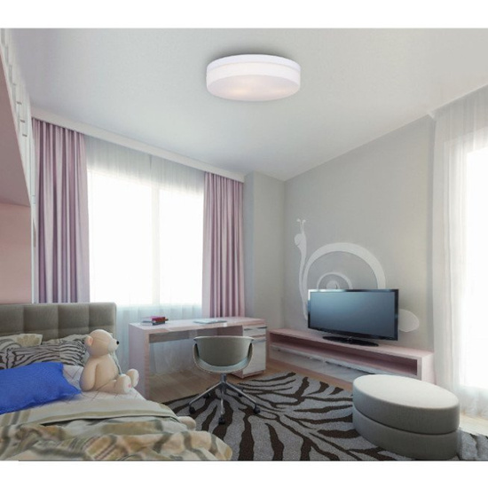 Lampa sufitowa Oda biała MAXLIGHT 