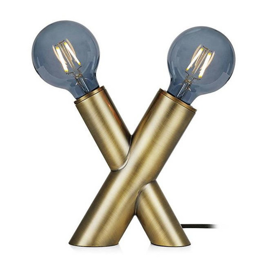 Lampa stołowa SIMUL złota Markslojd