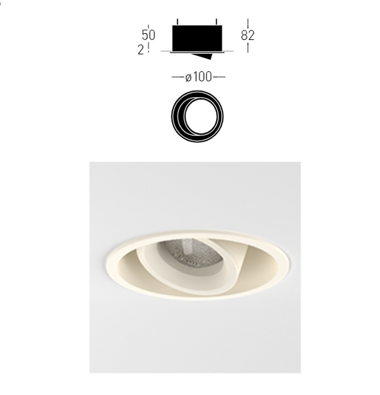 Oprawa wpuszczana Maxime R IN SW Chors