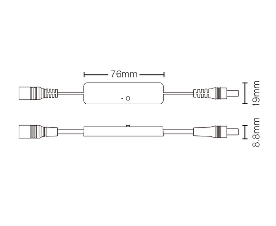 Kontroler mini LED MONO 12-24VDC 6A MiBoxer (MLR1)