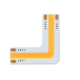 LED line® łącznik do taśm COB LED CLICK CONNECTOR kątowy 4000K 10 mm 2 PIN Typ L 18W