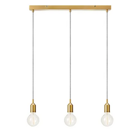 Lampa wisząca BRONX Pendant 3L Straight Bronze