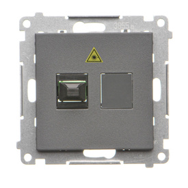 Gniazdo światłowodowe pojedyncze Simon 55 