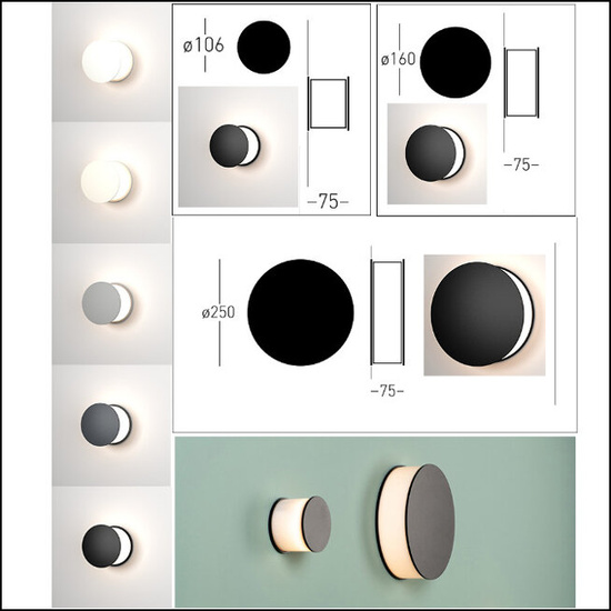 KINKIET LUNO K 160  IP 44 Chors