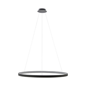 CZARNA LAMPA WISZĄCA CIRCLE 110 LA0722/1 - BK ZUMA LINE