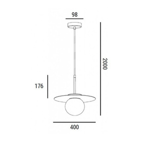 Oprawa wisząca SUN SD1 Zaho Lighting